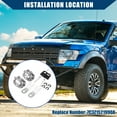 thumbnail image 2 of Cualidades Únicas 1 Juego No.7C3Z1521990A Cilindro de Cerradura de Puerta con Juego de Llaves para Ford F150 1997-2011 Negro, Tonalidad Plateada, 2 of 7