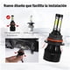 thumbnail image 4 of Kit 2 Focos Led Modelo 9007 Luz Blanca De 4 Lados Para Auto, 4 of 8
