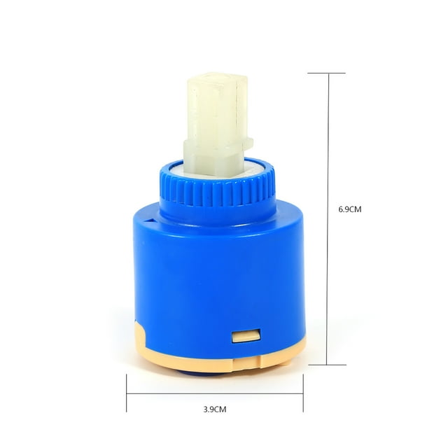 Cartucho de cerámica, cartucho de repuesto de cerámica de 40 mm Mezclador de agua del grifo Cartucho de disco de cerámica Diseño fácil de usar