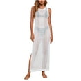 thumbnail image 2 of HOMBOM Cover Up for Women Beach Cover Up Hollow Out Sleeveless Vacation Womens Summer Dresses, 2 of 9