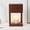 Walnut Wood Color, variant on Wooden Candle Warmer Lamp with Timer, Adjustable Light 2 Bulbs Electric Candle Warmer Light, Elegant Candle Lamp for Christmas Day Birthday, House Warming Decor