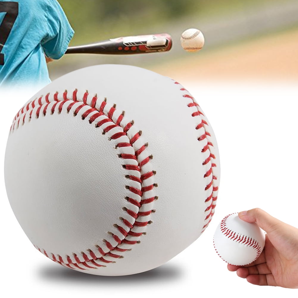 1 X 10" Soft Leather Sport Practice & Trainning Base Ball BaseBall Softball 