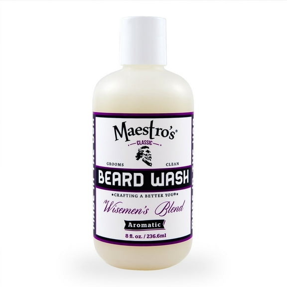 Maestro's Classic Wisemen's Blend Beard Wash, 8oz