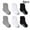 B, variant on FLMEI 6-Pair Baby Toddler Cotton Socks Boys Girls Non-slip Socks Solid Color Ankle Socks for Kids 0-7 Years