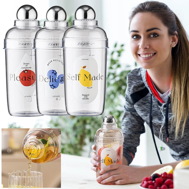 Vaidha Milk Tea Shop Tool Shaker Cup Bar Cocktail Shaker Lemon Tea Splash-proof Hand-shake Shaker