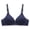 Dark Blue, variant on Workout Bras for Women Sports Bras for Women High Support Large Bust Woman's Printing Gathered Together Daily Bra Underwear No Rims Sports Bras Red lingerie for Women Sexy Bra