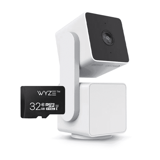 WYZE Cámara de Seguridad Int. y Ext. Camara panoramica v3, IP65, 1080P, 360°, Panoramica, Zoom, Wi-Fi, Seguimiento de Movimiento para Bebés y Mascotas, Visión Nocturna a Color, Tarjeta MICRO SD