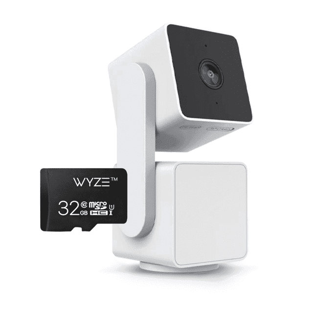 WYZE Cámara de Seguridad Int. y Ext. Camara panoramica v3, IP65, 1080P, 360°, Panoramica, Zoom, Wi-Fi, Seguimiento de Movimiento para Bebés y Mascotas, Visión Nocturna a Color, Tarjeta MICRO SD