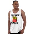 thumbnail image 5 of Funny Feelin Salty Fries Food Pun Tank Top T Shirts Men Women Brisco Brands S, 5 of 6