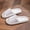 White-1, variant on Njoeus Slippers Couple Slippers Open Toe Universal Slippers House Indoor Bathroom Slippers Cute Stroke Slippers