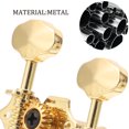 thumbnail image 2 of Shisuyan 2 Pcs Poignée de Réglage Universelle pour Guitare Folk pour Machines de Réglage Gauche Droite Boutons de Réglage Ouverts Remplacement de Poignée de Machine, 2 of 8