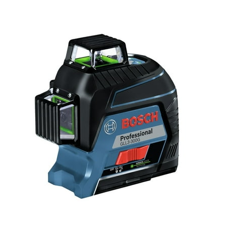 Restored Bosch GLL3-300G-RT 360 Degrees Green-Beam Three-Plane Leveling and Alignment-Line Laser (Refurbished)