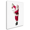 thumbnail image 2 of Trademark Fine Art 'Santa-ornament-12106' Canvas Art by Ed Wheeler, 2 of 3