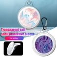 thumbnail image 2 of Personalized Printing Protective Case Anti-lost Protective Case Compatible for AirTag Bluetooth Tracker Silicone Shell Cover, 2 of 10