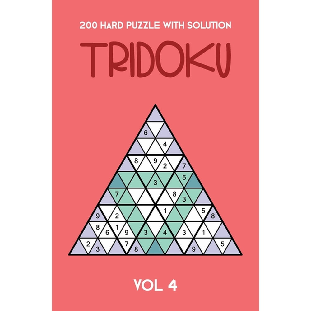 200 Hard Puzzle With Solution Tridoku Vol 4 Interesting Triangle 