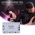 thumbnail image 1 of Herramienta de medición de regla de calibre de acción de cuerda de guitarra Fritz para instrumento de cuerda, 1 of 3
