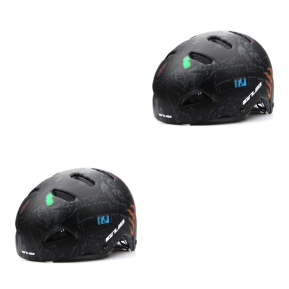 Casco de ciclismo Eigraketly Protección para la cabeza Negro L 2Conjunto