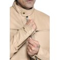 thumbnail image 3 of Men's Contemporary Tan Leather Jacket, 3 of 7
