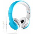 thumbnail image 1 of Auriculares para niños Yusonic con micrófono y conector de audio compartido, limitación de volumen, 1 of 3