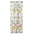 thumbnail image 2 of Levtex Home - Malana - Drape Panel/Curtain (55x84in.) One panel with Rod Pocket - Tropical - Green, Coral, Plum, White and Teal - Cotton Fabric, 2 of 3