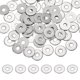 thumbnail image 1 of Juego de arandelas metálicas Uxcell M3.5 x 12mm, 66 piezas de arandelas planas de acero inoxidable 304, 1 of 6