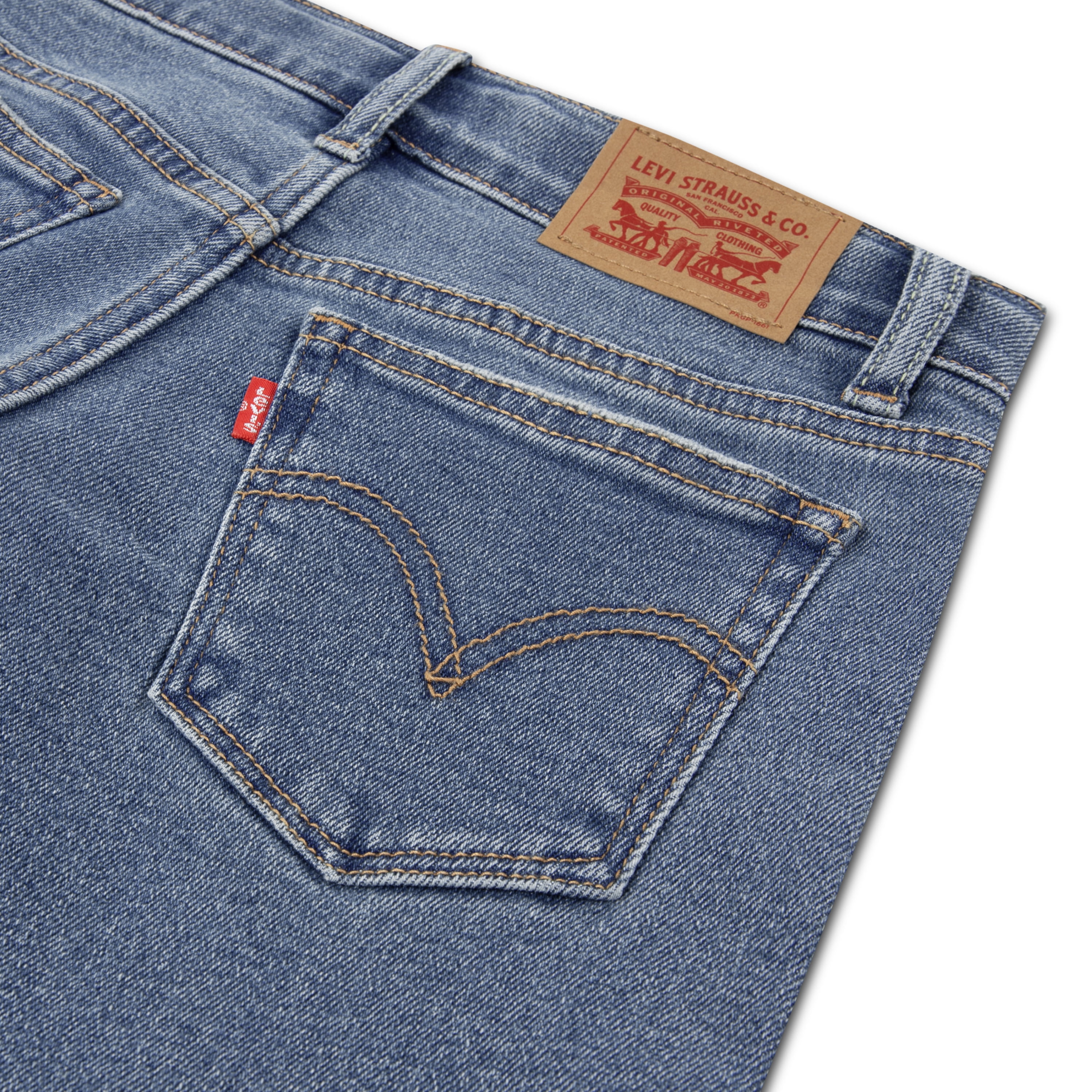 Levi Girls Wide Leg Denim Jean, Sizes 4-16