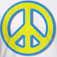thumbnail image 3 of CafePress - Ukraine Flag Ukrainian Pride Peace Symbol T Shirt - Fitted T-Shirt, Vintage Fit Soft Cotton Tee, 3 of 4