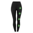 thumbnail image 4 of Christmas Leggings for Women Stretchy High Waist Cute Graphic Print Slim Leg Butt Lifting Athletic Workout Yoga Pants(Black,L), 4 of 4