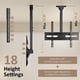 thumbnail image 5 of Soporte de techo para TV AX WABER ajustable de 26 a 65 pulgadas, 50 kg, negro, 5 of 9