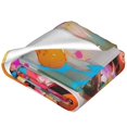 thumbnail image 4 of Manta de una pieza para hombres y mujeres, manta de tela súper suave y esponjosa, acogedora y cálida, adecuada para sofá, cama, manta de viaje, regalo para todas las estaciones 40 "X30", 4 of 8