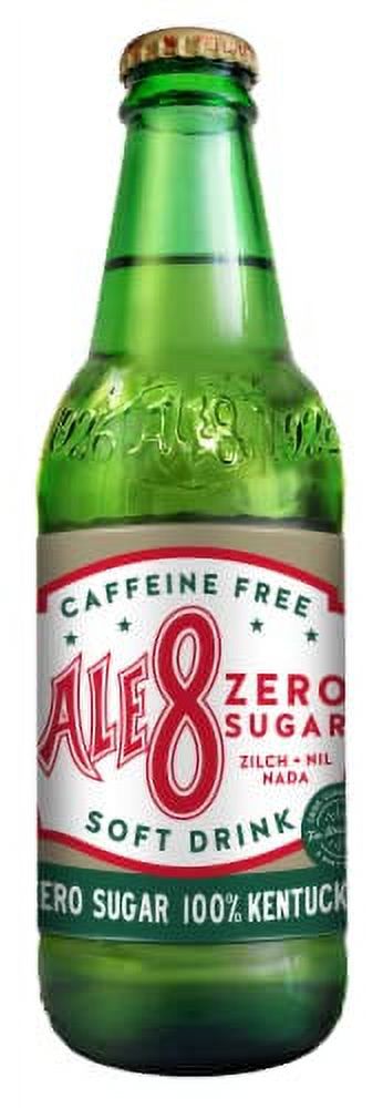 Ale-8-One Zero Caffeine-Free Ginger Ale Soda Pop, 12oz 6 Pack Bottles - image 2 of 2