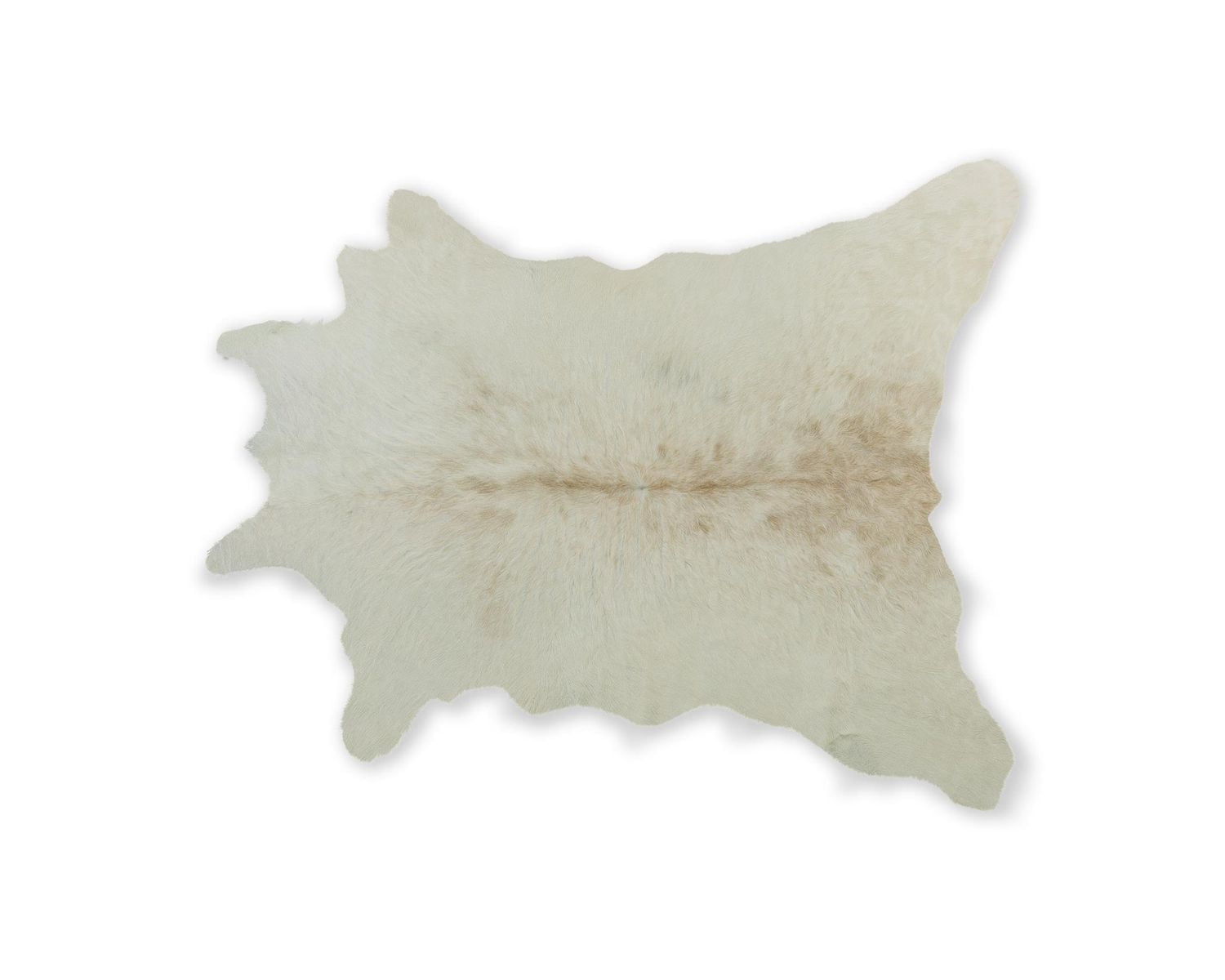 H-Natural Calfskin Rug