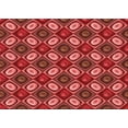 thumbnail image 1 of Ahgly Company Indoor Rectangle Patterned Shocking Orange Area Rugs, 2' x 3', 1 of 6