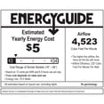 thumbnail image 4 of 901952FMM-NWD Hinkley Lighting Tropic Air - 52 Inch 5 Blade Ceiling Fan-Metallic Matte Bronze Finish, 4 of 13