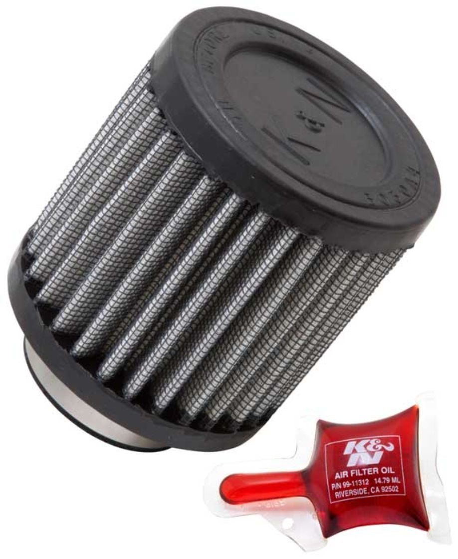 K&N Universal ClampOn Air Filter High Performance, Premium, Washable