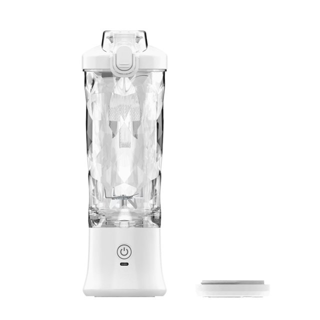Exprimidor portátil, extractor de frutas recargable, accesorios de cocina (blanco) Likrtyny Libre de BPA
