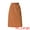 Brown, variant on DARING DIVA Women's Cotton A-Line Midi Skirt with Pockets XS Black