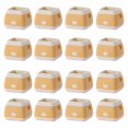 thumbnail image 1 of Square 16 Uds. Gorros para patas de silla, cubierta para muebles y mesas, pies niveladores antideslizantes para muebles, 1 of 5