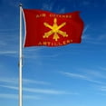 thumbnail image 3 of Dutern Double Sided Air Defense Artillery Flag Banner 3 Ply with Brass Grommets 2x3 Feet, 3 of 4