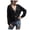 Black, variant on Vedolay Women's Cardigans Open Front Long Sleeve Button Down Knit Cardigan with Pocket Black,M