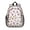 Pink Baseball Game, variant on Pink Baseball Fun Pattern Backpack for School, Cute School Bag with Adjustable Shoulder Straps and Padded Back, 15"x11.42"x5.5"