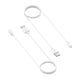 thumbnail image 2 of Adaptador Cargador 1m Cable Carga USB Reloj Repuesto para Keep B4 () Blanco, 2 of 9