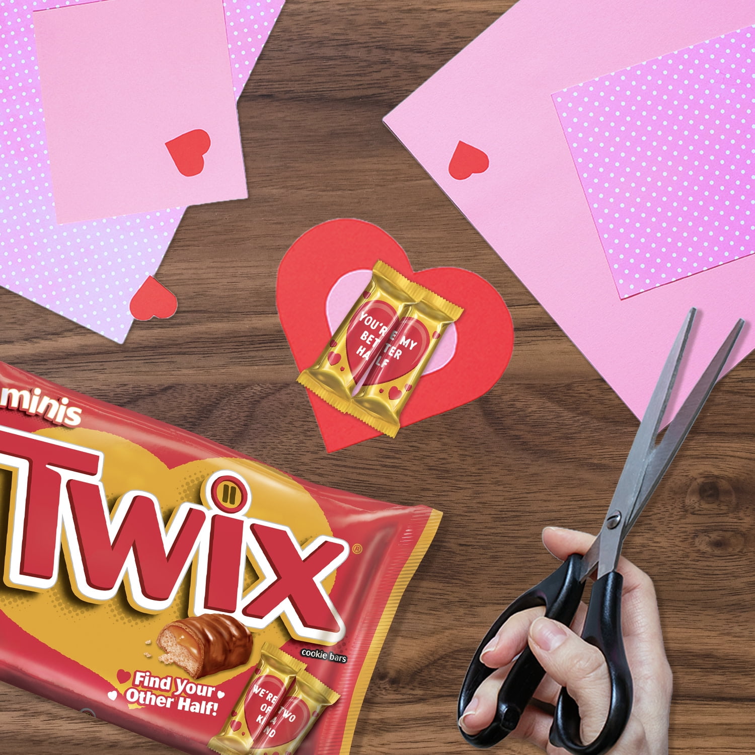 Buy Twix Minis Caramel Chocolate Cookie Valentines Day Candy 1043