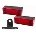 thumbnail image 1 of Peterson Mfg. Trailer Light Kit V947 Tail Light; LED; Can Be Submerged In Water; Rectangular; With 856/856L Tail Light/License Bracket And Mounting Hardware, 1 of 3