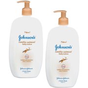 Johnson's - Vanilla Oatmeal Baby Lotion, 27 fl oz, 2-Pack