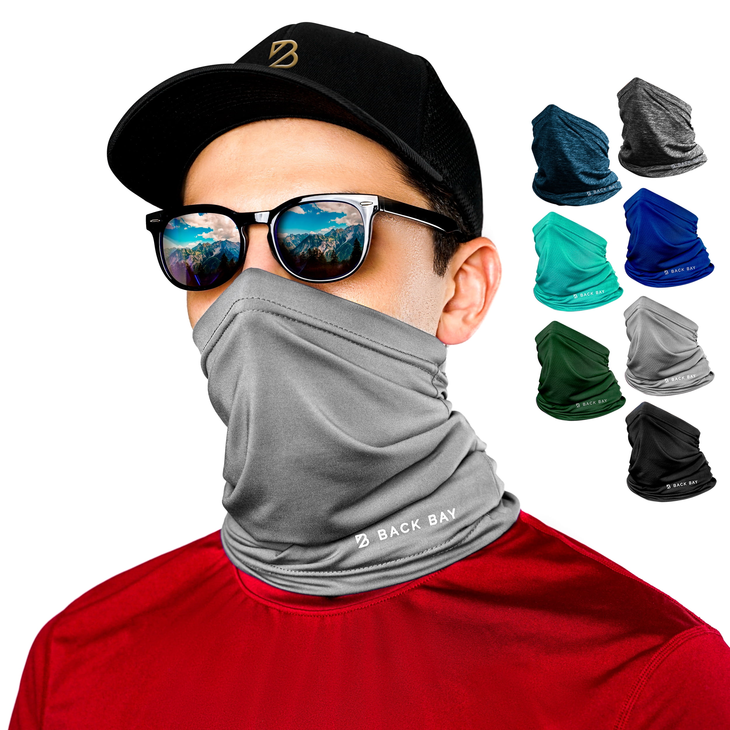 Back Bay Cooling Runners Mask for Adult Men & Women Neck Gaiter Bandana