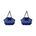 thumbnail image 2 of maskred Versatile Beach Toys Bag Durable Mesh Tote for Poolside Adventures Blue Extra Large 2Set, 2 of 6