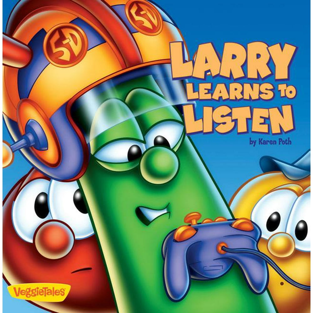 Big Idea Books / VeggieTales Larry Learns to Listen (Board book