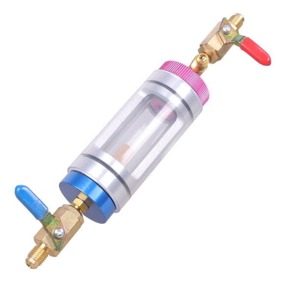 Car Air Conditioning R134 Refrigeration Charging Tool Oil Filling Analysis Tool Easy to Use for Professional & Beginner