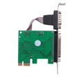 thumbnail image 3 of 5X RS232 -232 Serial Port COM & DB25 Printer Parallel Port to PCI-E PCI Express Card Adapter Converter, 3 of 8